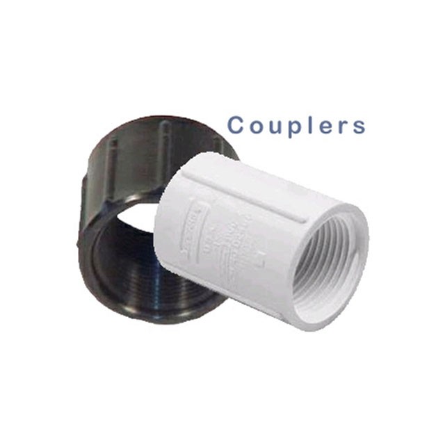 Threaded POLY and PVC Couplers Couplers Unions