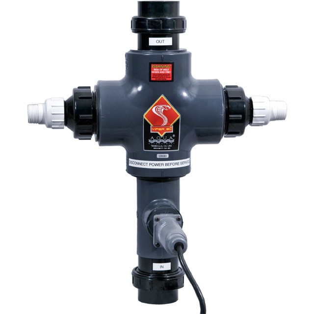 Aqua UV Viper 400 Watt - PVC Housings