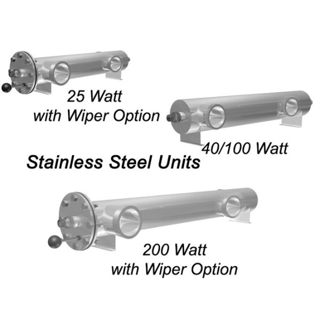Stainless Steel - 3-inch for Swimming Pools and Ponds