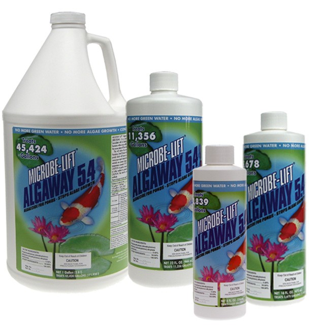 MicrobeLift/ALGAWAY 5.4 Algaecide for Ponds Algae Control